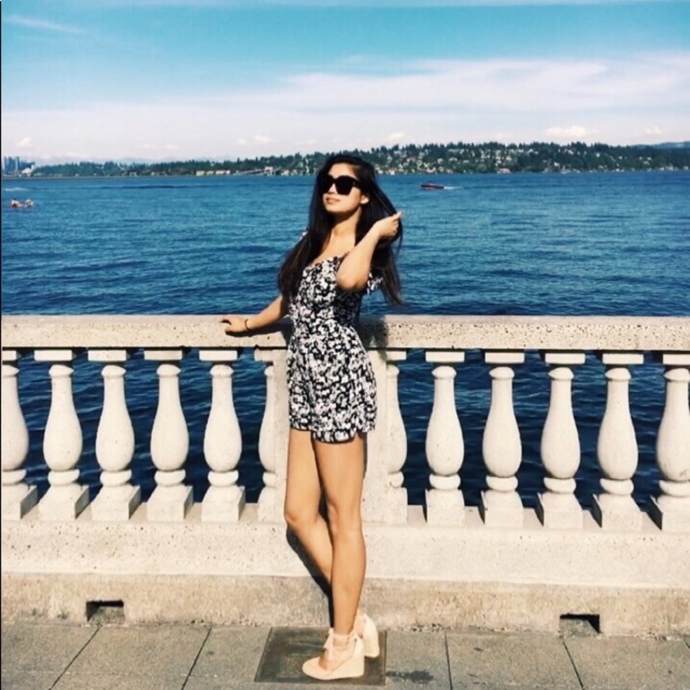 Express floral romper